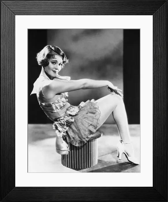 Framed Print : Ruby Keeler is Shown During Her Movie Heyday Framed Print : Ruby Keeler is Shown During Her Movie Heyday