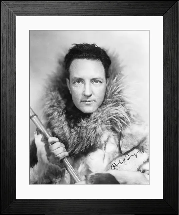 Framed Print : Portrait of Richard E. Byrd Framed Print : Portrait of Richard E. Byrd