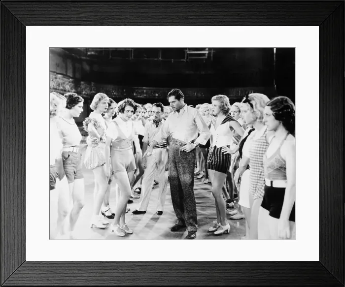 Framed Print : Scene From Film 42nd Street Framed Print : Scene From Film 42nd Street