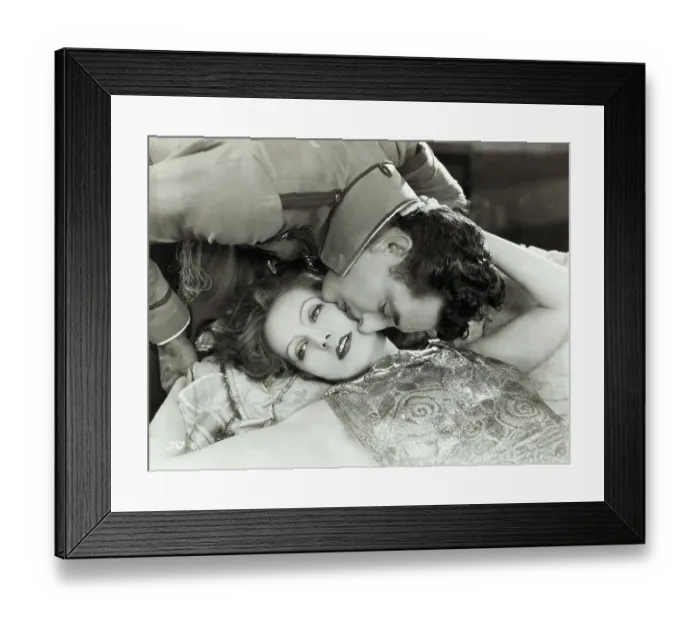 Framed Print : Greta Garbo and John Gilbert Framed Print : Greta Garbo and John Gilbert