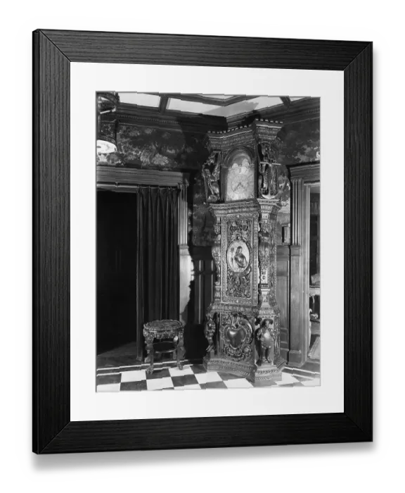 Framed Print : Hall Clock at Edith R. McCormick Mansion Framed Print : Hall Clock at Edith R. McCormick Mansion