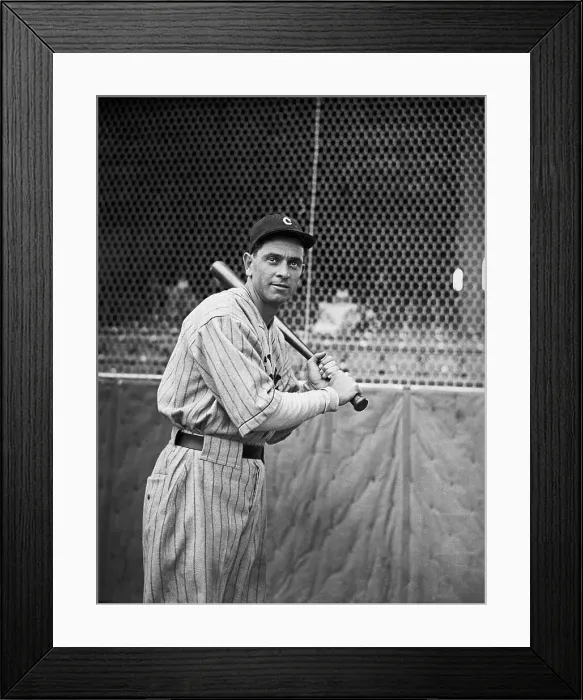 Framed Print : Earl Averill Smiling Framed Print : Earl Averill Smiling