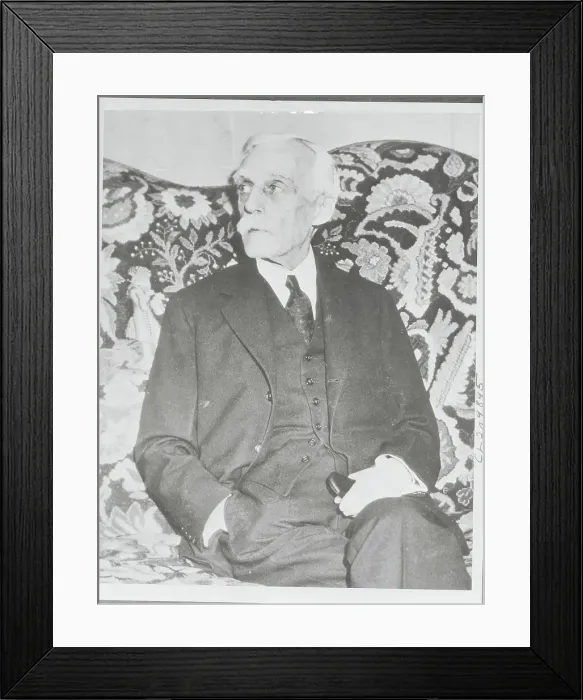 Framed Print : Portrait of Andrew Mellon Framed Print : Portrait of Andrew Mellon