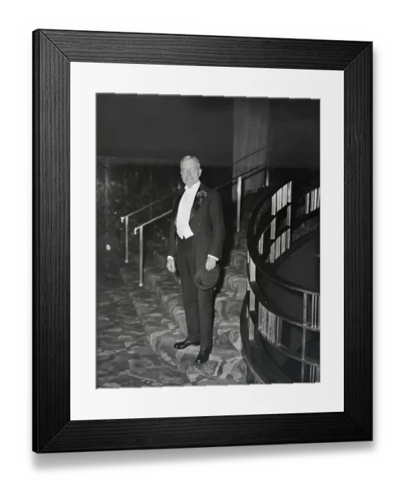 Framed Print : Portrait of J.D. Rockefeller Jr Framed Print : Portrait of J.D. Rockefeller Jr
