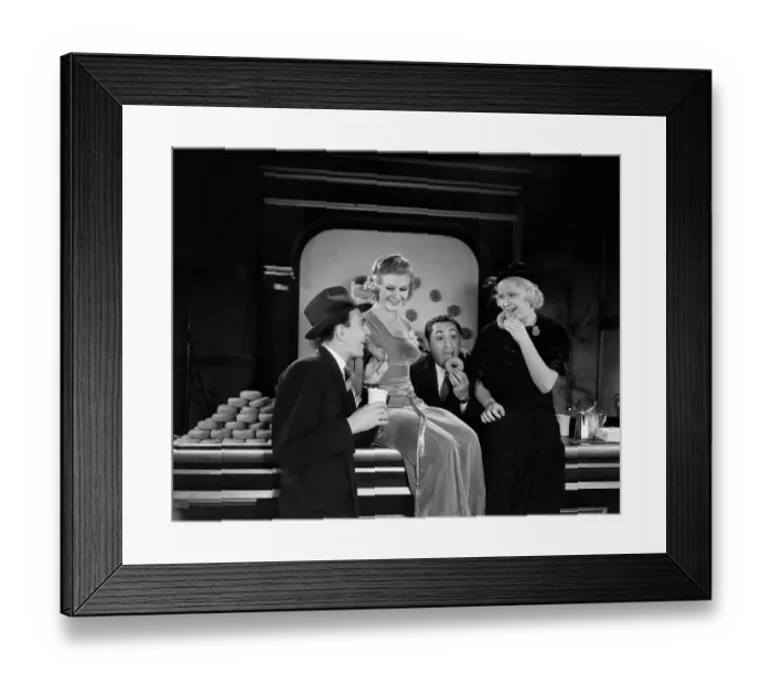 Framed Print : Portrait of Ginger Rogers and Others Framed Print : Portrait of Ginger Rogers and Others