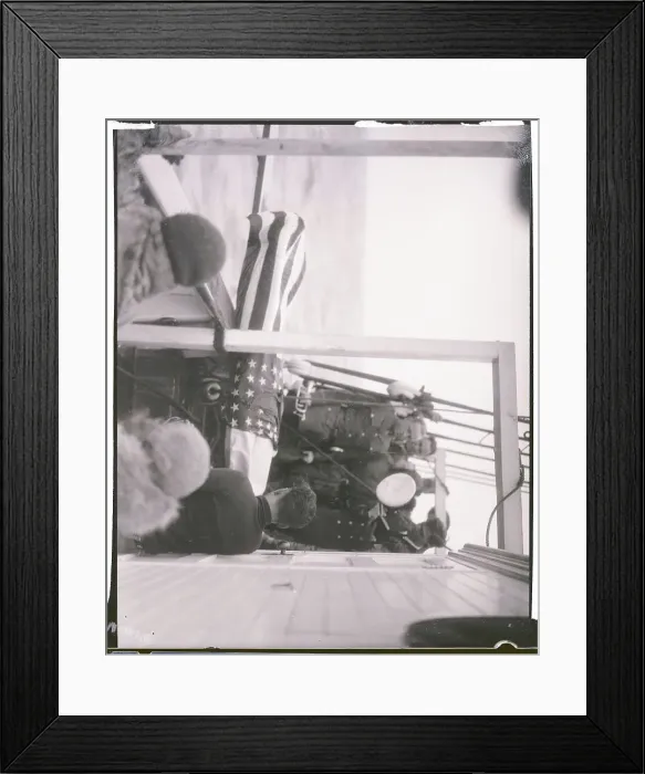 Framed Print : Walter Wanderwell's Body Being Cast to Sea Framed Print : Walter Wanderwell's Body Being Cast to Sea