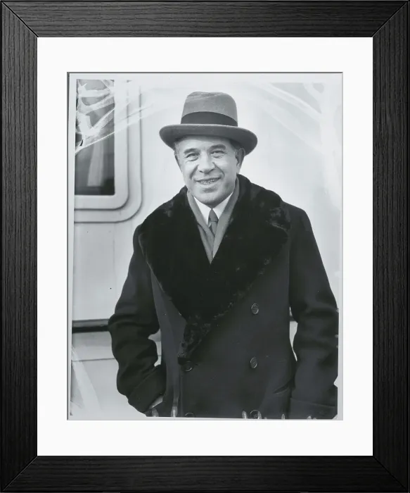 Framed Print : Portrait of Tito Ruffo Framed Print : Portrait of Tito Ruffo