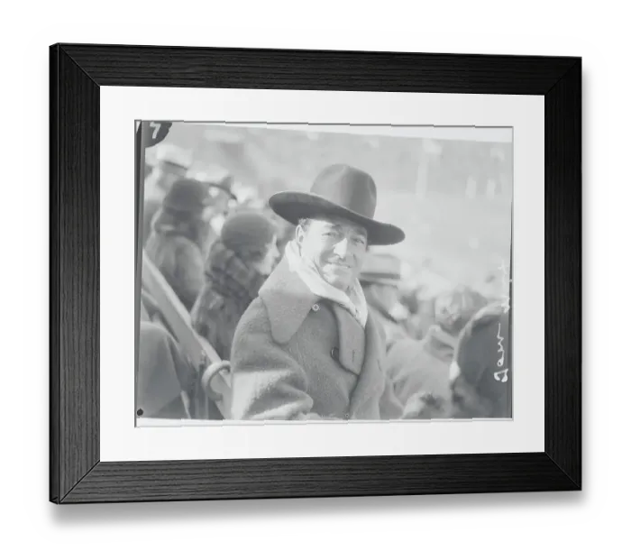 Framed Print : Portrait of Tom Mix Framed Print : Portrait of Tom Mix
