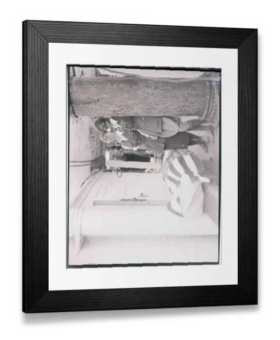 Framed Print : Aloha Wanderwell with Husband's Casket Framed Print : Aloha Wanderwell with Husband's Casket