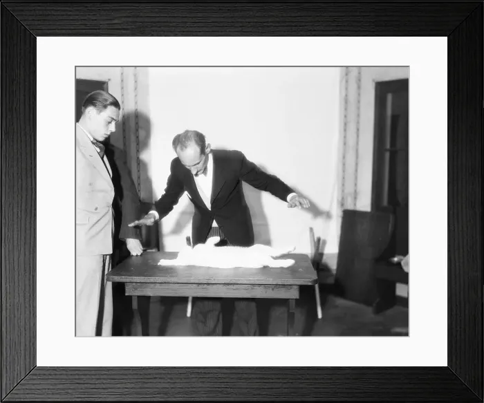 Framed Print : Count Roman Ostoja During Rabbit Trick Framed Print : Count Roman Ostoja During Rabbit Trick