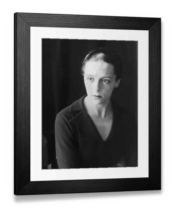 Framed Print : Eve Curie. (Original Caption). Eve Curie, daughter of Marie Framed Print : Eve Curie. (Original Caption). Eve Curie, daughter of Marie