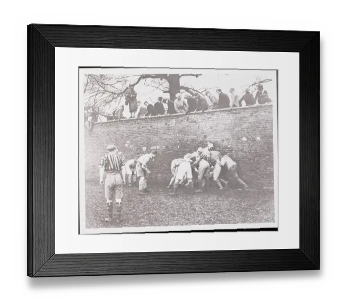 Framed Print : Annual Eton Wall Game Framed Print : Annual Eton Wall Game