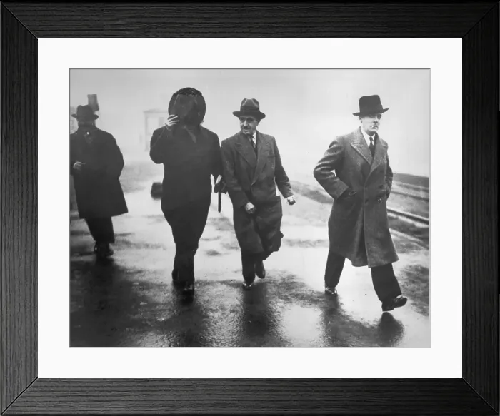 Framed Print : Leon Trotsky Covering His Face Framed Print : Leon Trotsky Covering His Face