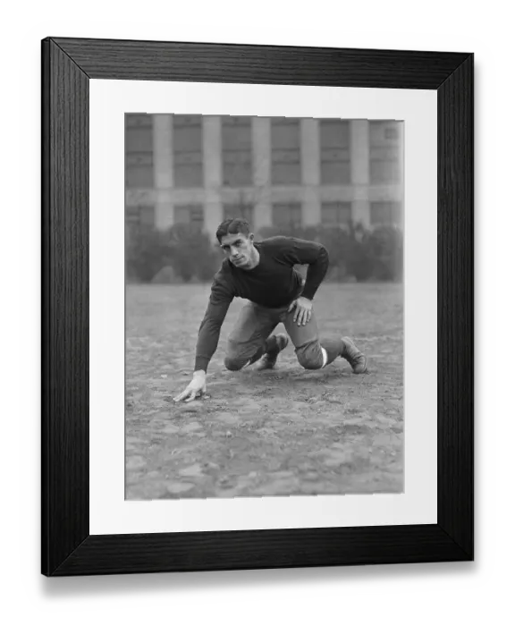 Framed Print : Football Player August Michalske Framed Print : Football Player August Michalske