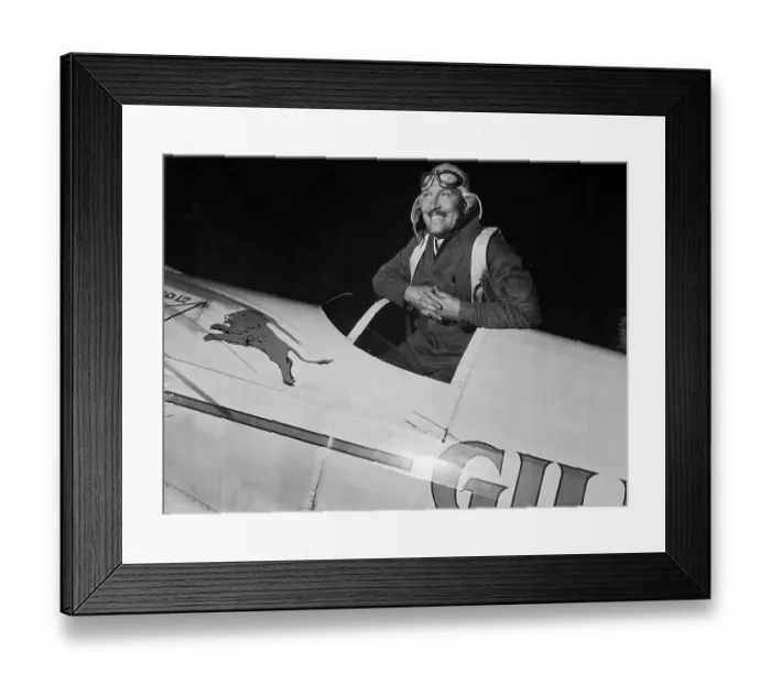 Framed Print : Aviator Roscoe Turner Framed Print : Aviator Roscoe Turner