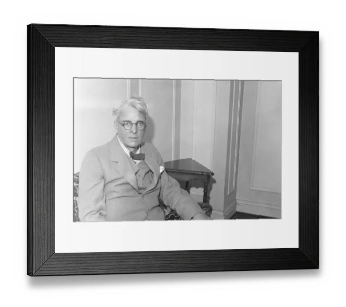 Framed Print : William Butler Yeats Framed Print : William Butler Yeats