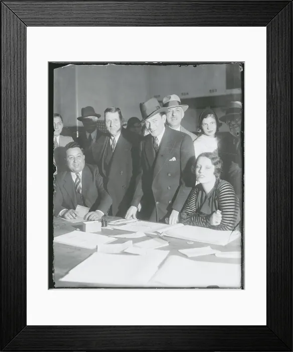 Framed Print : James W. Walker Waiting to Vote Framed Print : James W. Walker Waiting to Vote