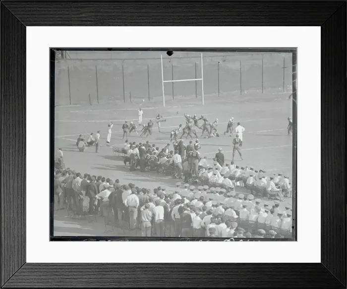 Framed Print : Sing Sing Prisoners Playing Football Framed Print : Sing Sing Prisoners Playing Football