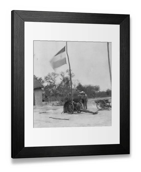 Framed Print : Flag Flying over Fort Boqueron Framed Print : Flag Flying over Fort Boqueron