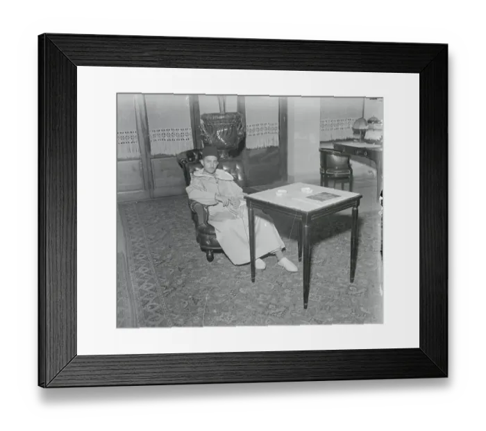 Framed Print : Young Moroccan Sultan Framed Print : Young Moroccan Sultan