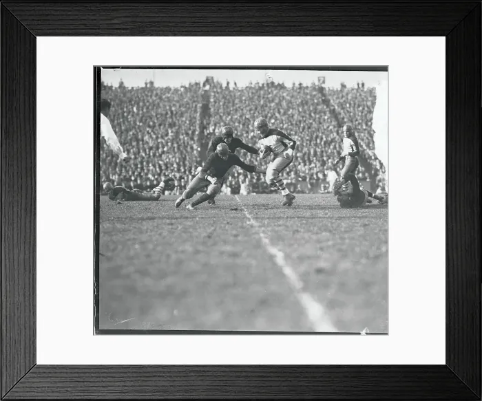 Framed Print : Columbia and Princeton Football Game in Action Framed Print : Columbia and Princeton Football Game in Action