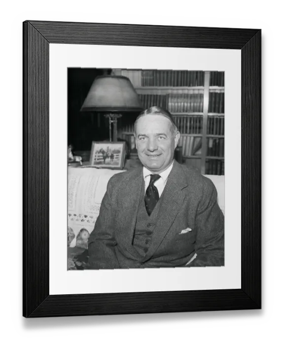 Framed Print : Portrait of William J. Donovan Framed Print : Portrait of William J. Donovan