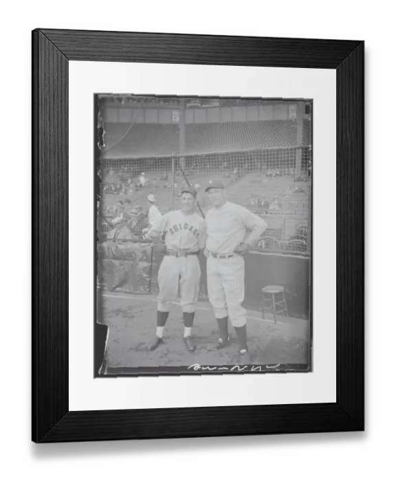 Framed Print : Charlie Grimm and Red Ruffing Framed Print : Charlie Grimm and Red Ruffing