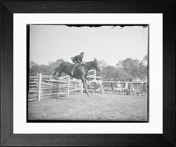 Framed Print : Boy During Horse Riding Show Framed Print : Boy During Horse Riding Show