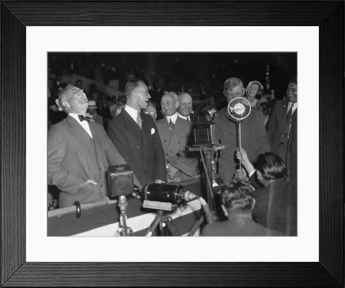 Framed Print : Franklin Roosevelt and Group Laughing at Democratic Rally Framed Print : Franklin Roosevelt and Group Laughing at Democratic Rally