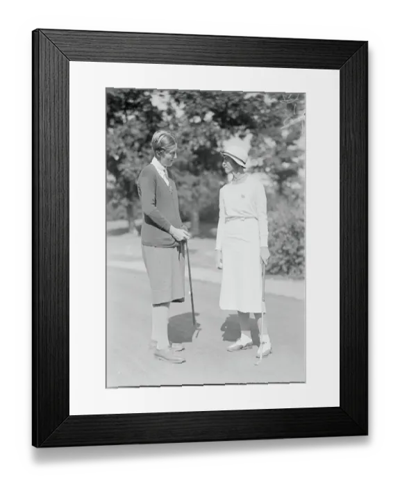 Framed Print : Enid Wilson and Ada Mackenzie Conversing Framed Print : Enid Wilson and Ada Mackenzie Conversing