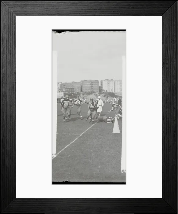 Framed Print : Player Being Tackled from Behind Framed Print : Player Being Tackled from Behind