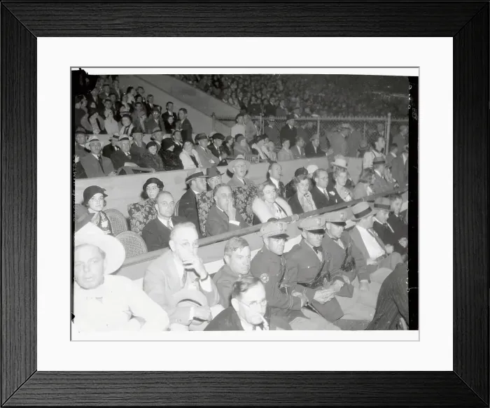 Framed Print : Governor Franklin D. Roosevelt and Party Attending Pageant Framed Print : Governor Franklin D. Roosevelt and Party Attending Pageant