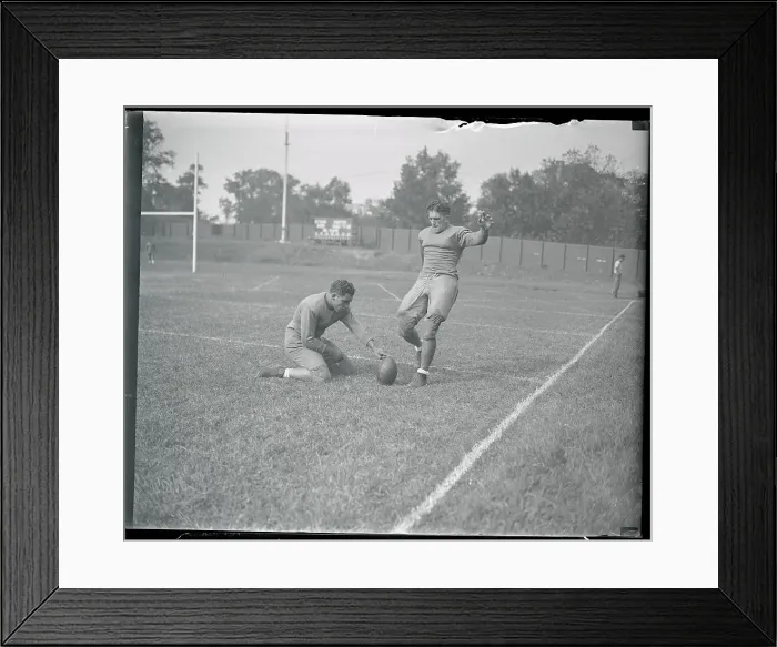 Framed Print : New York University Football Action Framed Print : New York University Football Action