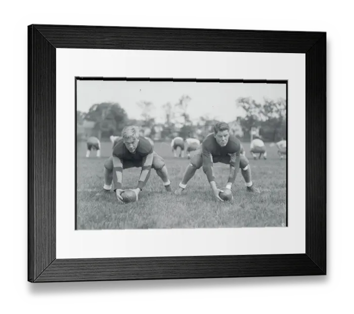 Framed Print : Players Participating at Football Practice Framed Print : Players Participating at Football Practice