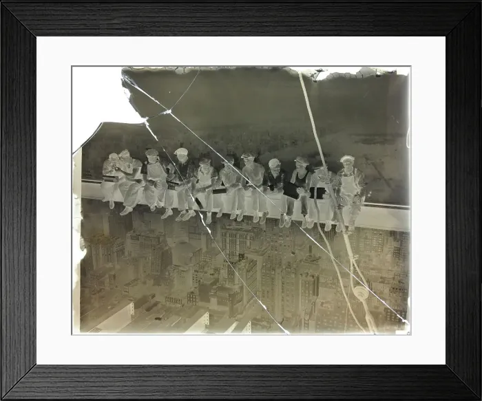 Framed Print : Glass Negative Framed Print : Glass Negative