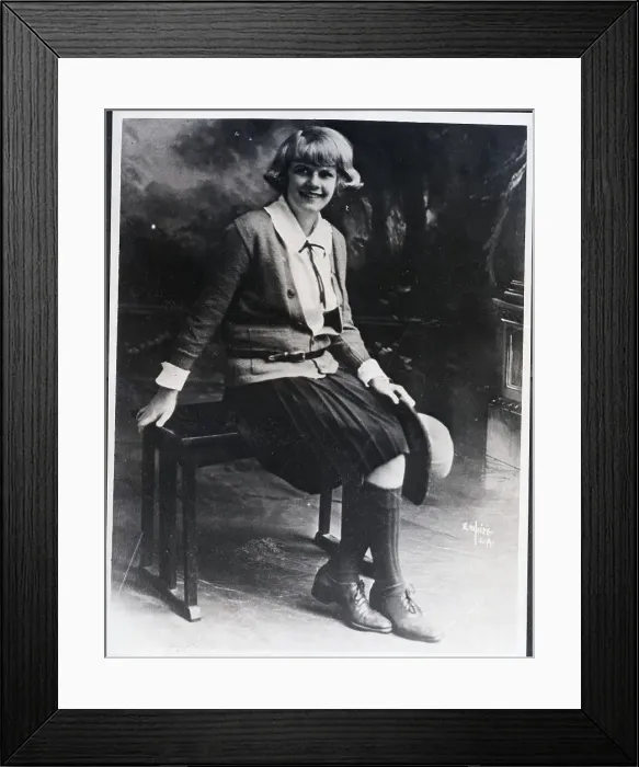 Framed Print : Jean Harlow As A Twelve Year Old Framed Print : Jean Harlow As A Twelve Year Old