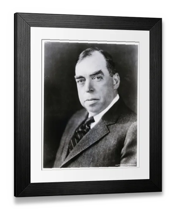Framed Print : Portrait Of Irvin Cobb, Author