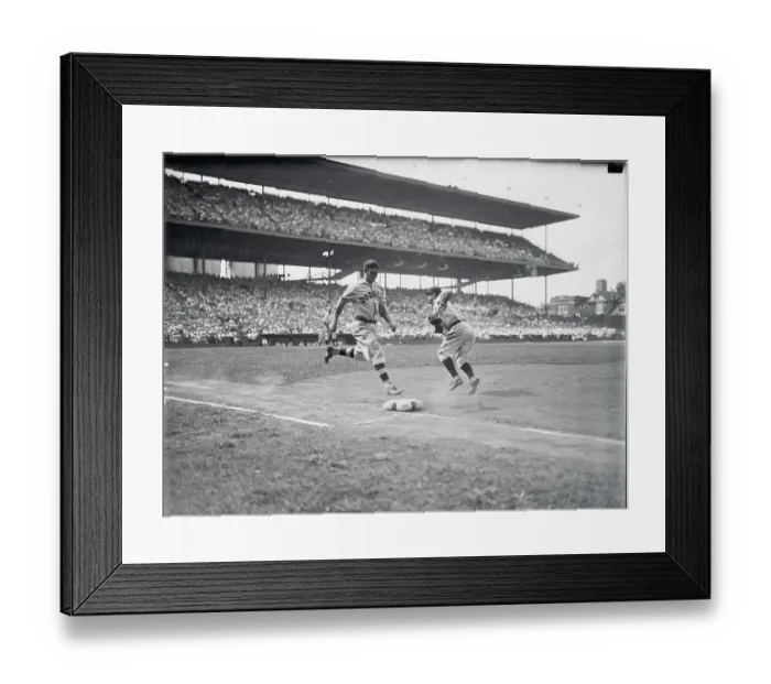 Framed Print : Joe Stripp of Dodgers in Action Framed Print : Joe Stripp of Dodgers in Action