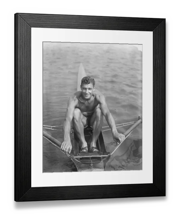 Framed Print : Olympic Sculler William G. Miller Rowing Framed Print : Olympic Sculler William G. Miller Rowing