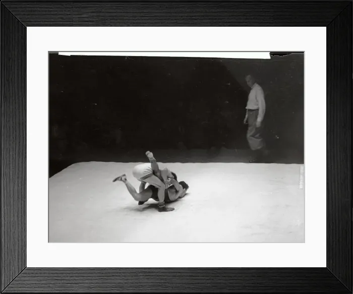 Framed Print : Olympic Wrestling Tournament Framed Print : Olympic Wrestling Tournament