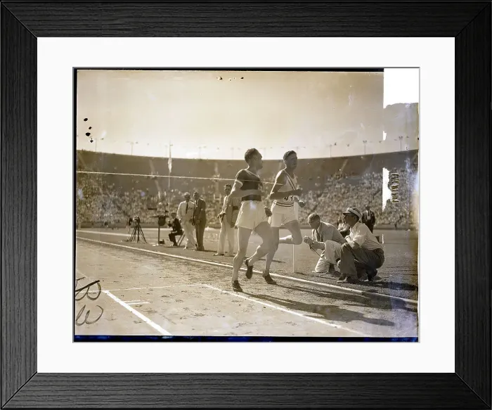 Framed Print : Close Finish of Olympic Race Framed Print : Close Finish of Olympic Race