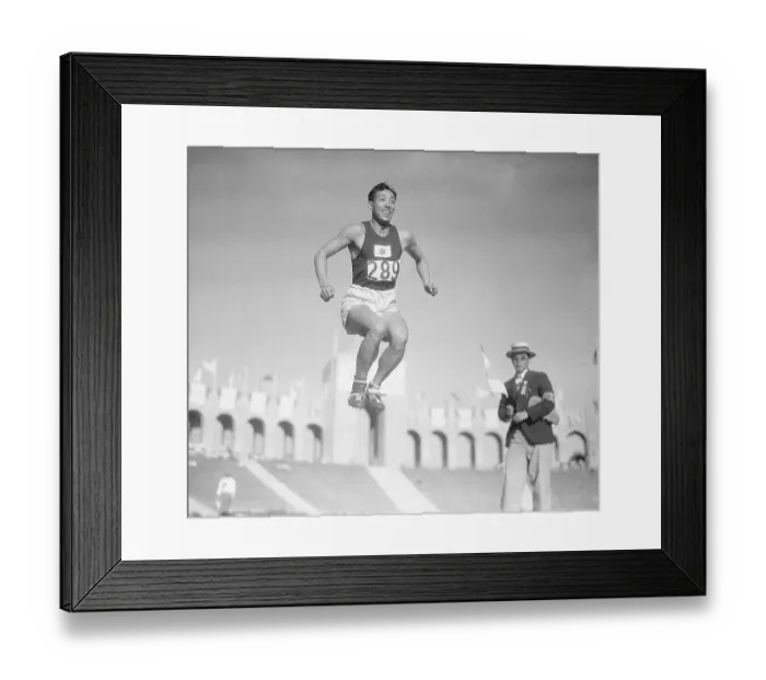 Framed Print : Chuhei Nambu Competes in 1932 Olympics Framed Print : Chuhei Nambu Competes in 1932 Olympics