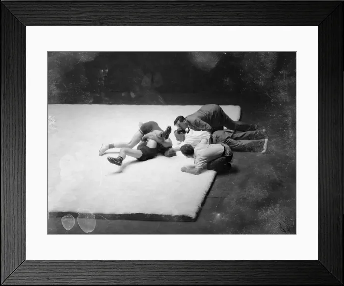 Framed Print : Olympic Wrestling Bout Framed Print : Olympic Wrestling Bout