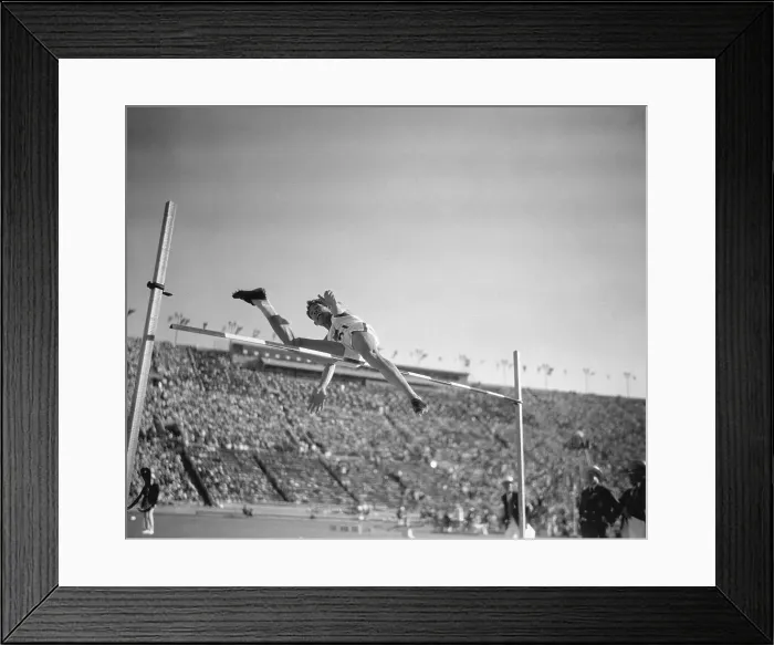 Framed Print : Simeon G. Toribio Going Over High Bar Framed Print : Simeon G. Toribio Going Over High Bar