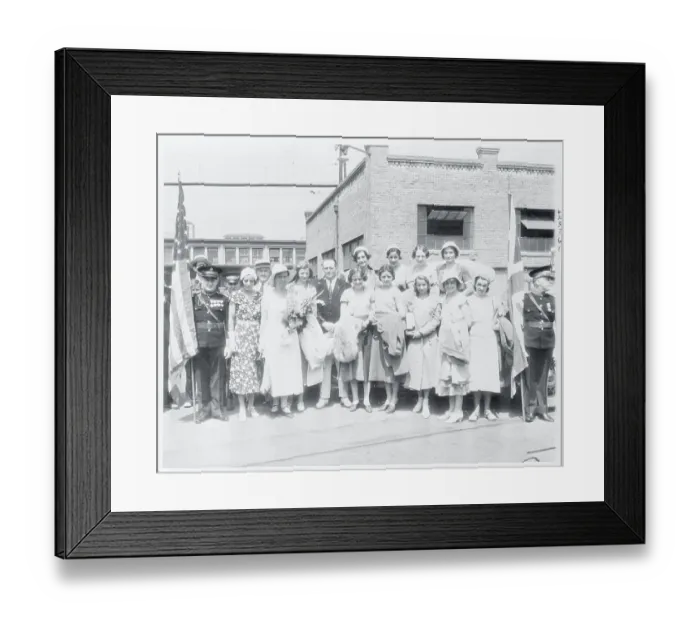 Framed Print : Canadian Track and Field Team Framed Print : Canadian Track and Field Team