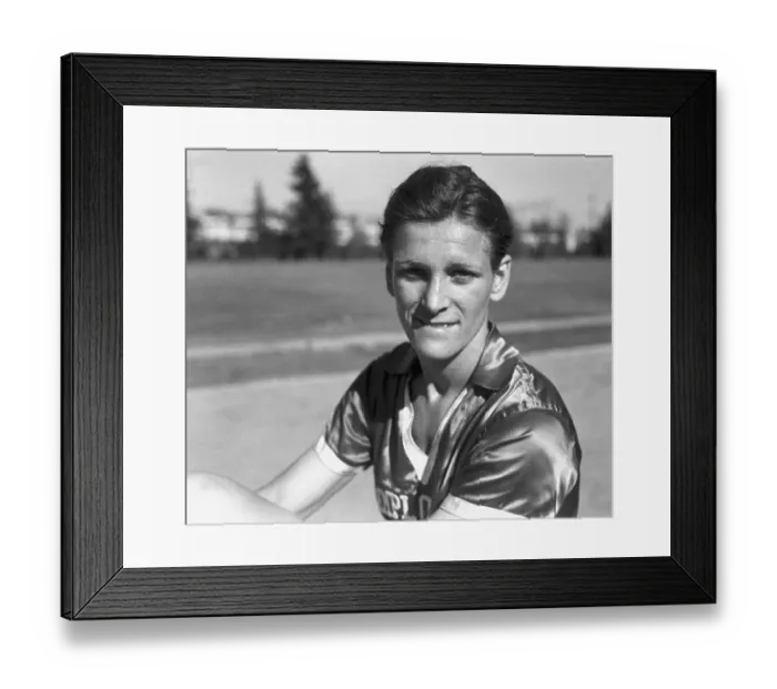 Framed Print : Babe Didrikson Smiling at Olympic Games