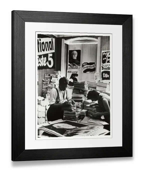 Framed Print : Workers Of Nationalist Peoples Party Framed Print : Workers Of Nationalist Peoples Party