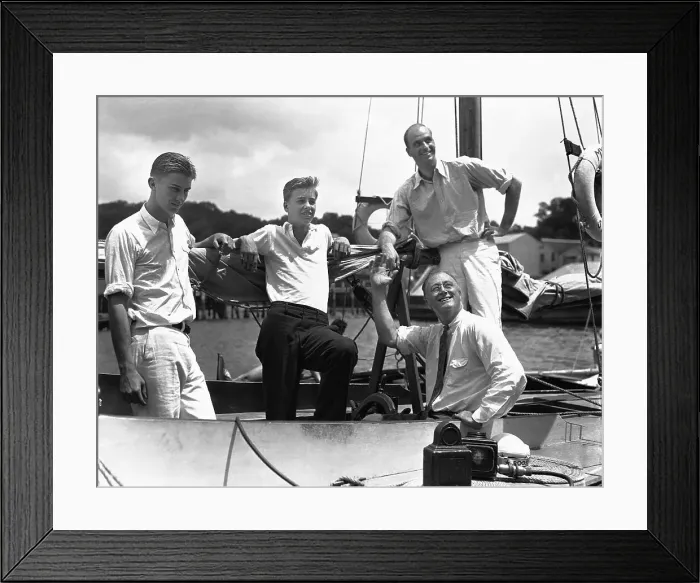 Framed Print : Franklin Roosevelt and Sons Framed Print : Franklin Roosevelt and Sons