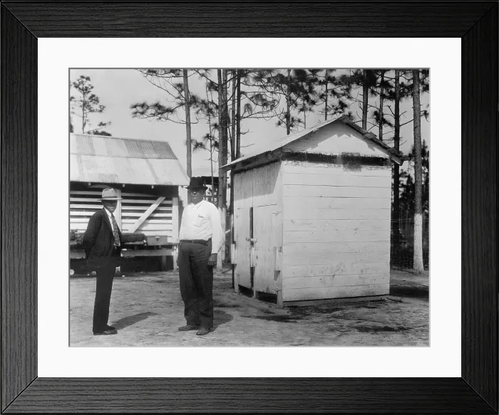 Framed Print : Exterior of the Sunbeam Prison Camp Framed Print : Exterior of the Sunbeam Prison Camp
