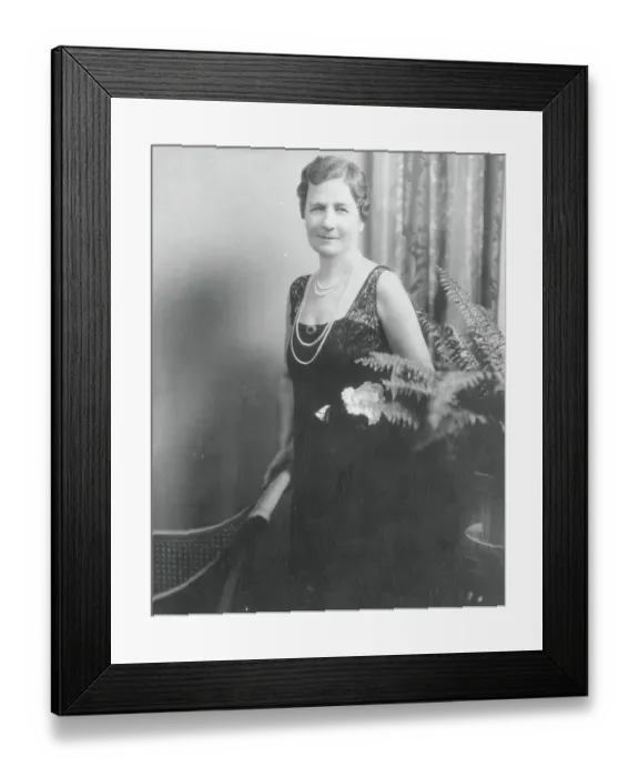 Framed Print : Portrait of Mrs. John Nance Garner Framed Print : Portrait of Mrs. John Nance Garner